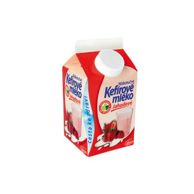 Kefírové mléko jahodové 450 g